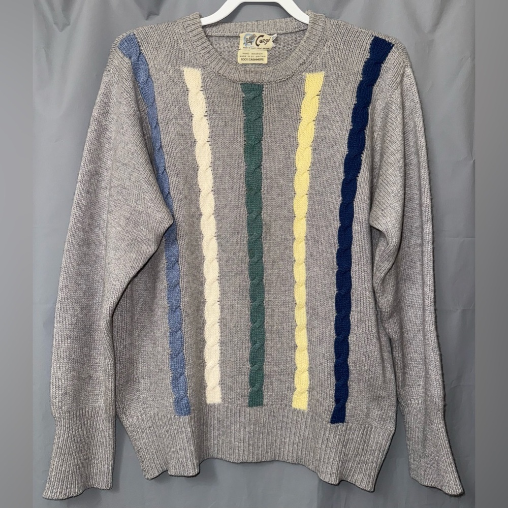 Corgi Vintage 100% Cashmere Sweater 102 CM 40"